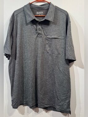 Men's Armachillo Cooling Relaxed Fit Polo Shirt heathered gray XL NWOT